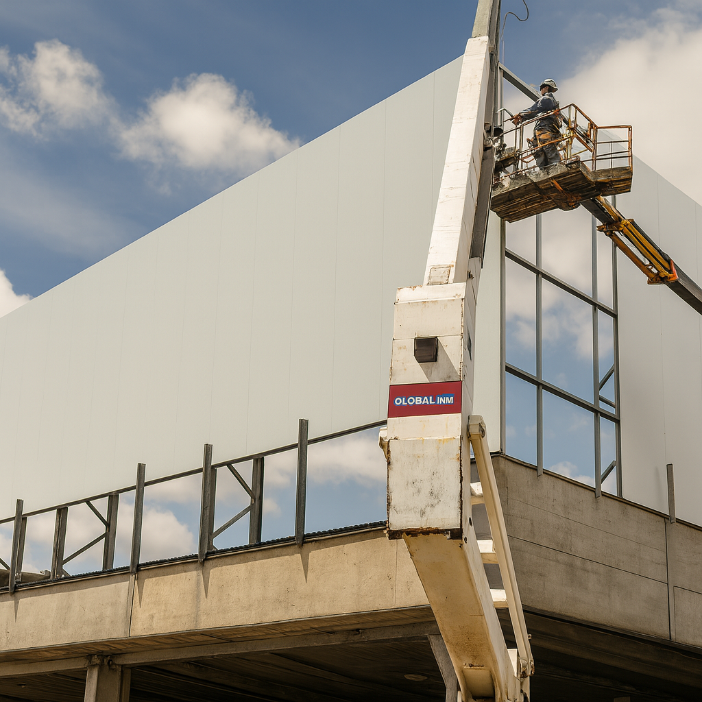 Pantallas acústicas en industria